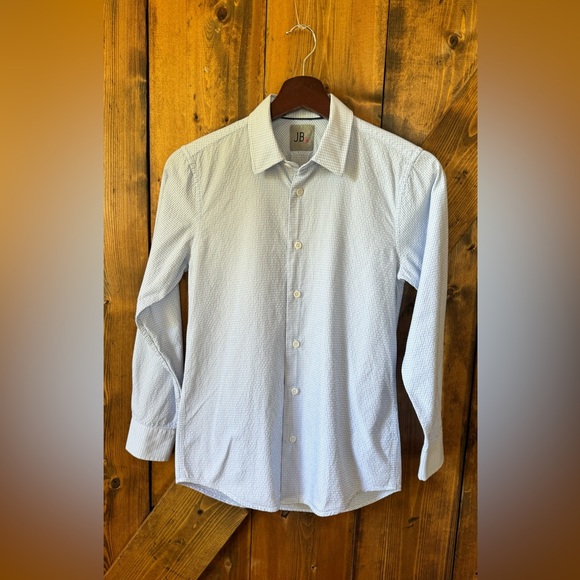 JB Jr. Long Sleeve Button Down Dress Shirt - Picture 1 of 7